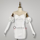 Alien stage Sua White Dress Cosplay Costume 2