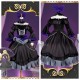 Akuyaku Reijou Tensei Ojisan Grace Auvergne Black Formal Dress Cosplay Costume