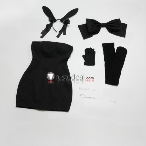 Alien Stage 3rd Anniversary Rabbit Cafe Mizi Black Cosplay Costume