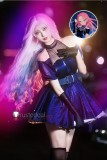 Alien Stage Mizi Blue Dress Cosplay Costume 2