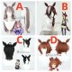 Uma Musume Pretty Derby Wonder Acute Vodka Fuji Kiseki Aston Machan Brown Black Cosplay Wigs