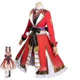Uma Musume Pretty Derby Supreme Commander of the Rising Sun Special Week Red Cosplay Costume