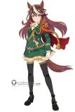 Uma Musume Pretty Derby The Decisive Symboli Rudolf Green Cosplay Costume