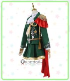 Uma Musume Pretty Derby The Decisive Symboli Rudolf Green Cosplay Costume