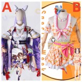 Uma Musume Pretty Derby Tokai Teio Festival Purple Kimono Special Week Swim Suit Cosplay Costume