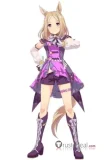 Uma Musume Pretty Derby Narita Top Road Purple Aston Machan Beige Outfit Cosplay Costumes