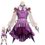 Uma Musume Pretty Derby Narita Top Road Purple Aston Machan Beige Outfit Cosplay Costumes