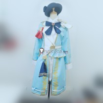 Uma Musume Pretty Derby Rice Shower Narita Top Road Performance Blue Cosplay Costume