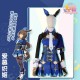 Uma Musume Pretty Derby The Decisive Admire Vega Blue Cosplay Costume