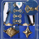 Uma Musume Pretty Derby The Decisive Admire Vega Blue Cosplay Costume