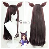 Uma Musume Pretty Derby Hishi Akebono Smart Falcon Mejiro Dober Manhattan Cafe Brown Black Cosplay Wigs