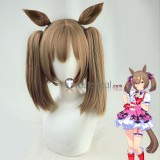 Uma Musume Pretty Derby Hishi Akebono Smart Falcon Mejiro Dober Manhattan Cafe Brown Black Cosplay Wigs