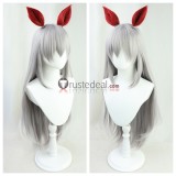 Uma Musume Pretty Derby Tamamo Cross King Halo Matikanetannhauser Hokko Tarumae Grey Brown Cosplay Wigs