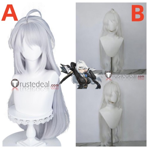 Zenless Zone Zero ZZZero Yixuan Silver White Styled Cosplay Wig