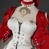 Zenless Zone Zero ZZZero  Astra Yao Red White Dress Cosplay Costume