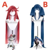 Guilty Gear Jack O Dizzy Red Blue Cosplay Wig