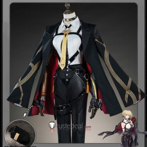 Zenless Zone Zero ZZZero Evelyn Chevalier Black Cosplay Costume