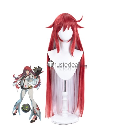 Guilty Gear Jack O Dizzy Red Blue Cosplay Wig