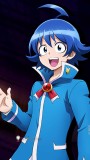 Mairimashita Iruma kun Iruma Suzuki Atri Blue Black Styled Cosplay Wig