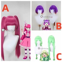 Welcome to Demon School! Iruma-kun Crocell Kerori Kuromu Demon Idol Barbatos Bachiko Clara Valac Styled Cosplay Wig