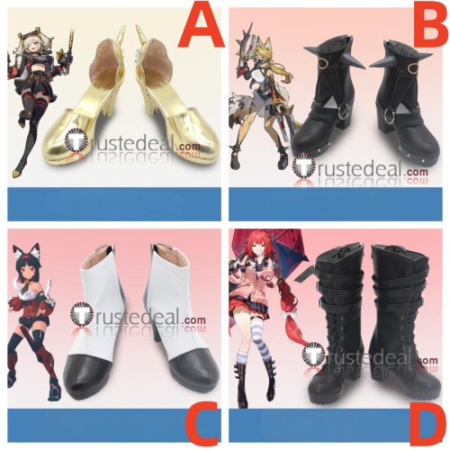 Zenless Zone Zero ZZZero Burnice Whita Pulchra Fellini Nekomiya Mana Ukinami Yuzuha Cosplay Shoes Boots