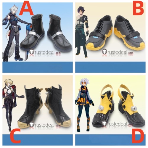 Zenless Zone Zero ZZZero Seth Lowell Asaba Harumasa Evelyn Chevalier Soldier 11 Cosplay Shoes Boots