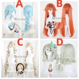 Zenless Zone Zero ZZZero Seed Orphie Magnusson and Magus Alice Thymefield Chinatsu Remiel Blue Orange Grey Green Cosplay Wig