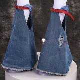Neon Genesis Evangelion Rei Ayanami Figurine Denim Cosplay Costume