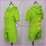 Mairimashita Iruma kun Valac Clara Dinosaur Green Cosplay Costume