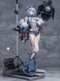 Neon Genesis Evangelion Rei Ayanami Figurine Denim Cosplay Costume