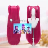 KPop Demon Hunters Mira Battle Combat Black Suit Cosplay Costume