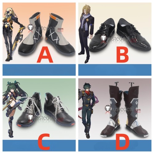 Zenless Zone Zero ZZZero Trigger Hugo Vlad Qingyi Lighter Cosplay Shoes Boots