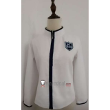 Hikaru no Go Akira Toya School Uniform White Blue Costume