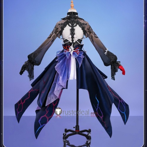 Honkai Star Rail Hysilens Purple Black Outfit Cosplay Costume