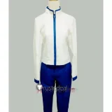 Hikaru no Go Akira Toya School Uniform White Blue Costume