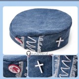 Neon Genesis Evangelion Rei Ayanami Figurine Denim Cosplay Costume