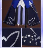Honkai Impact 3rd Seele Vollerei Azure Memories Blue Cosplay Costume