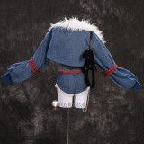 Neon Genesis Evangelion Rei Ayanami Figurine Denim Cosplay Costume