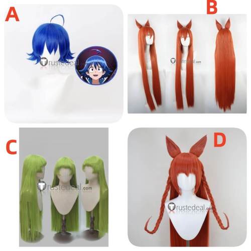 Mairimashita Iruma kun Clara Valac Azazel Amelie Suzuki Iruma Styled Cosplay Wig