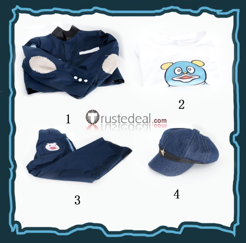 The Hundred Line Last Defense Academy Gaku Maruko Outfit Cosplay Costume