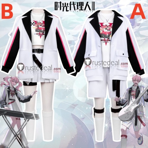 Link Click Li Tianchen Li Tianxi  NEO AURORA White Cosplay Costume