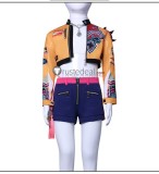 KPop Demon Hunters Film Rumi Mira Zoey Super Star Kid Cosplay Costume
