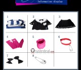 The Hundred Line Last Defense Academy Amemiya Darumi Outfit Cosplay Costume