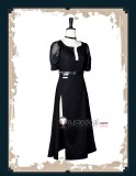 The Hundred Line Last Defense Academy Shizuhara Hiruko Black Outfit Cosplay Costume