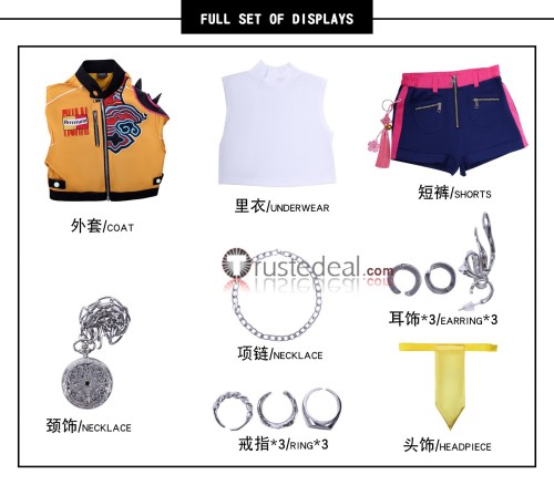 KPop Demon Hunters Film Rumi Mira Zoey Super Star Kid Cosplay Costume