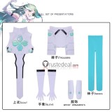 To Be Hero X Lucky Cyan White Suit Cosplay Costume