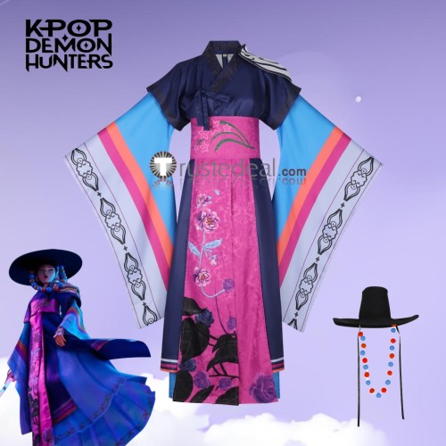 KPop Demon Hunters Sunlight Sisters Celine Cosplay Costume