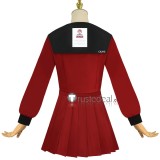 The Hundred Line Last Defense Academy Tsukumo Kako Uniform Red Cosplay Costume 2