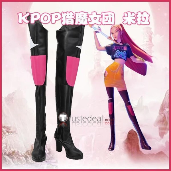Rumi Mira Zoey Shoes Boots Cosplay Accessories Props