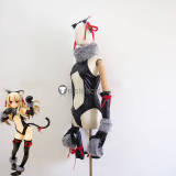 Fate Kaleid Liner Prisma Illya Beast Version Bunny Suit Ears Tail Cosplay Costume